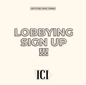 Lobby with us! Make a Difference!