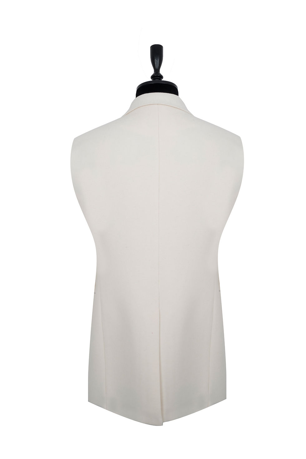Thumbnail: Men's Double Breasted Wool Coat White
