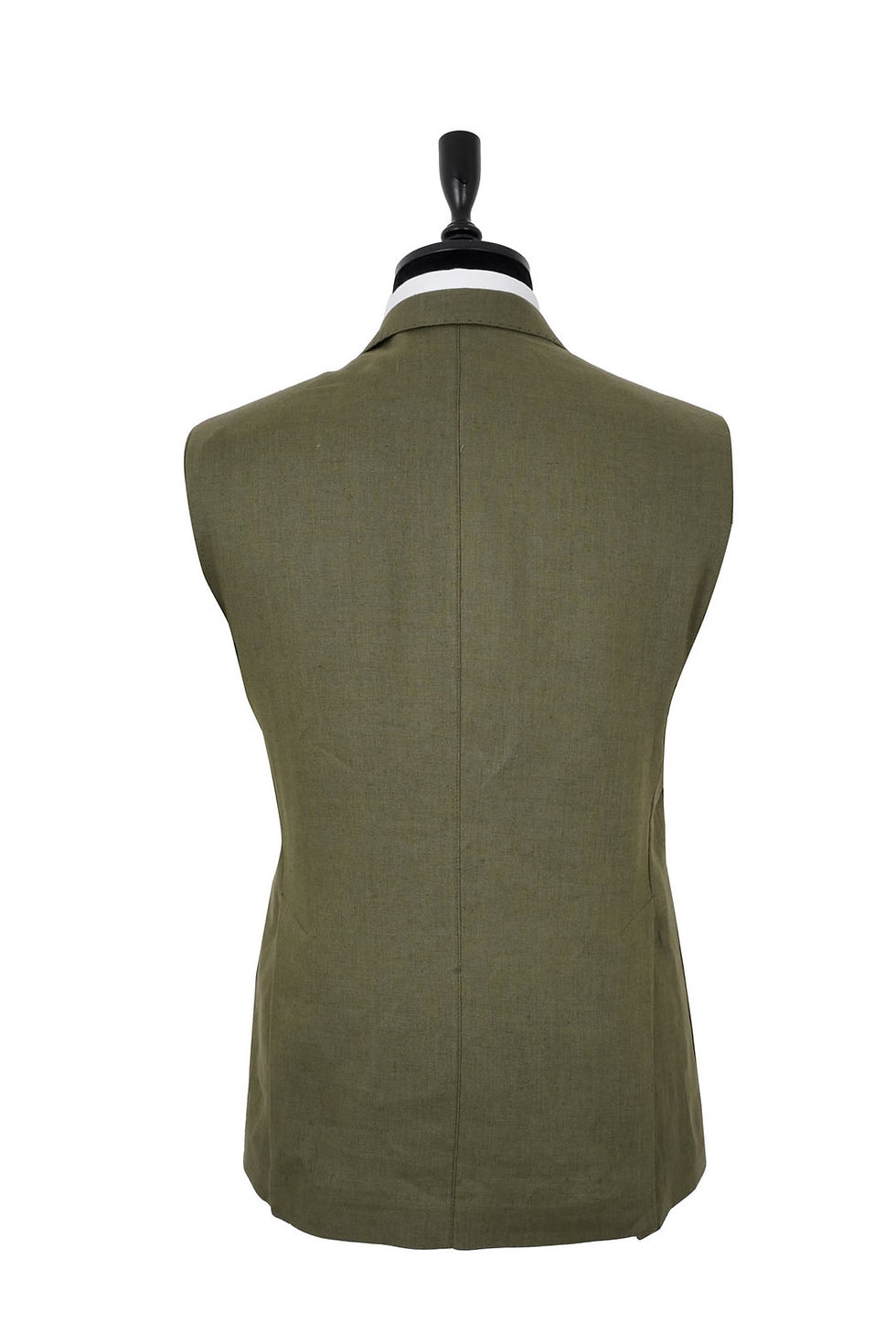 Thumbnail: Men's Double Breasted  Blazer Jacket Khaki Linen