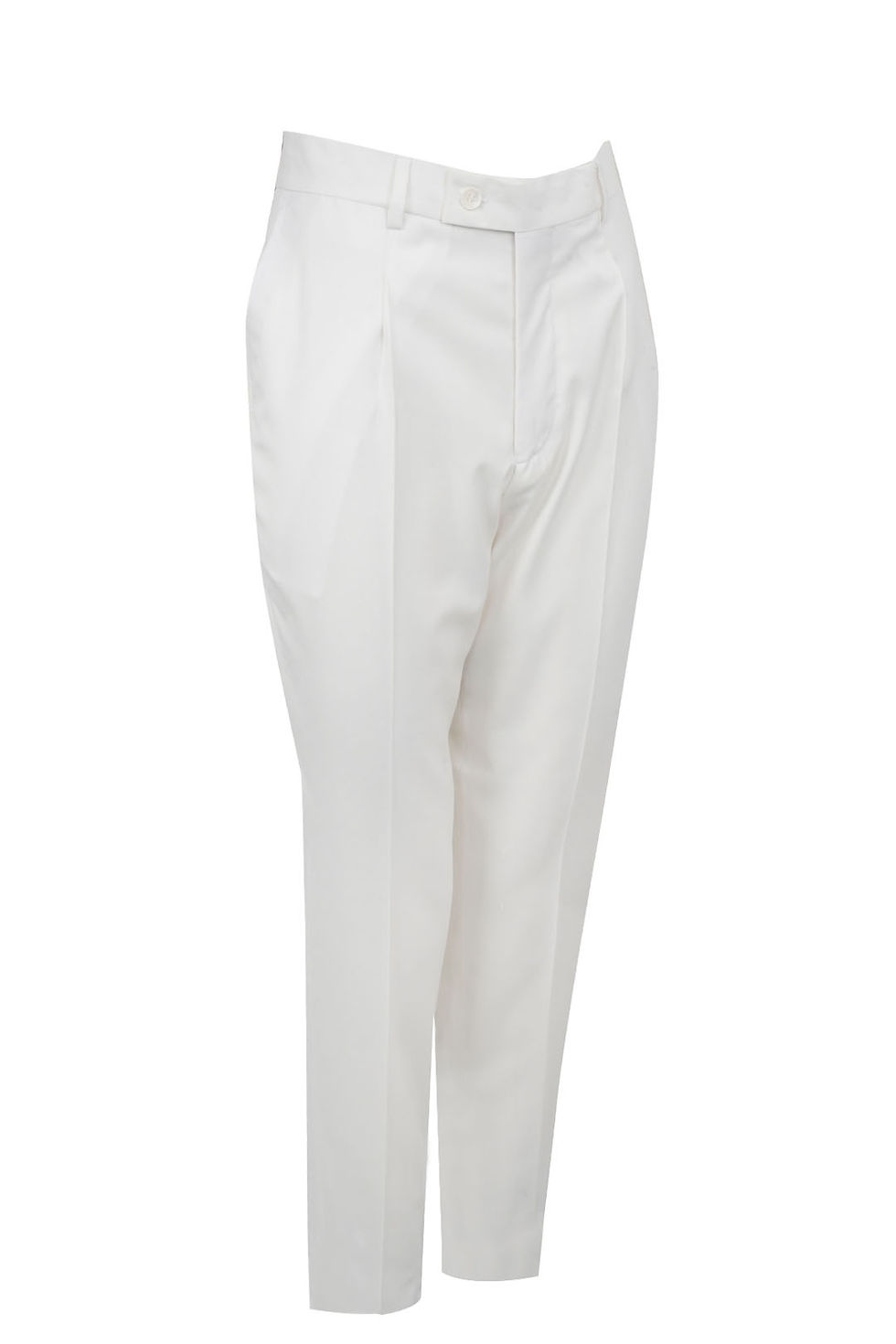 Thumbnail: Men's Suit Peak Lapel  White Mix Wool