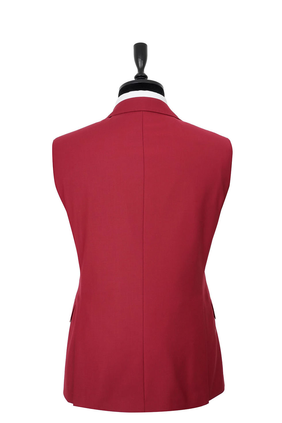 Thumbnail: Men's  Notch Lapel Suit Red Pure Wool