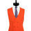 Thumbnail: Men's Suit Wide Peak Lapel Orange