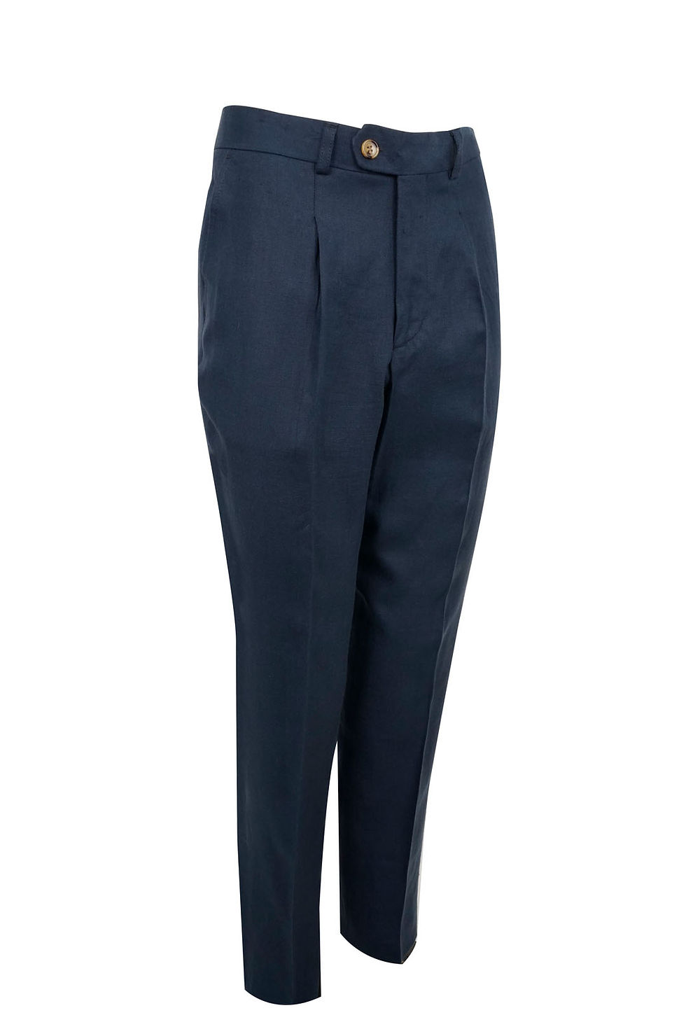 Thumbnail: Men's Safari Suit Light Navy Linen