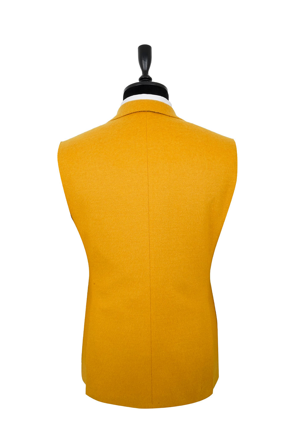 Thumbnail: Men's Winter Jacket Yellow Pure Wool