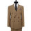 Thumbnail: Men's Double Breasted Suit Brown Wool