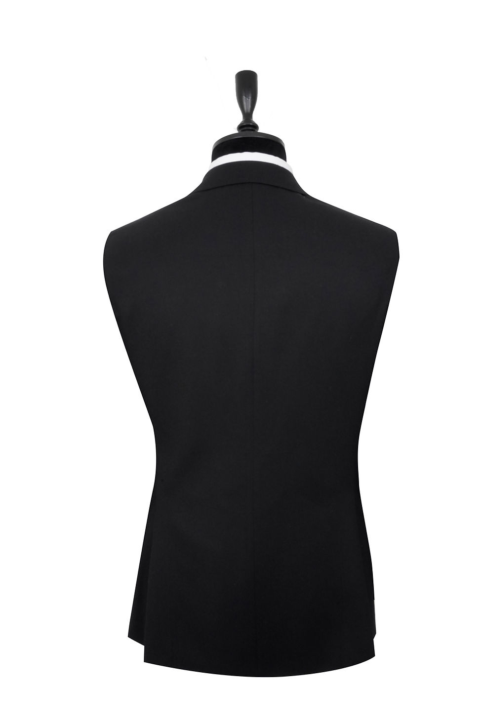 Thumbnail: Men's Winter Jacket Black Flanel  Pure Wool