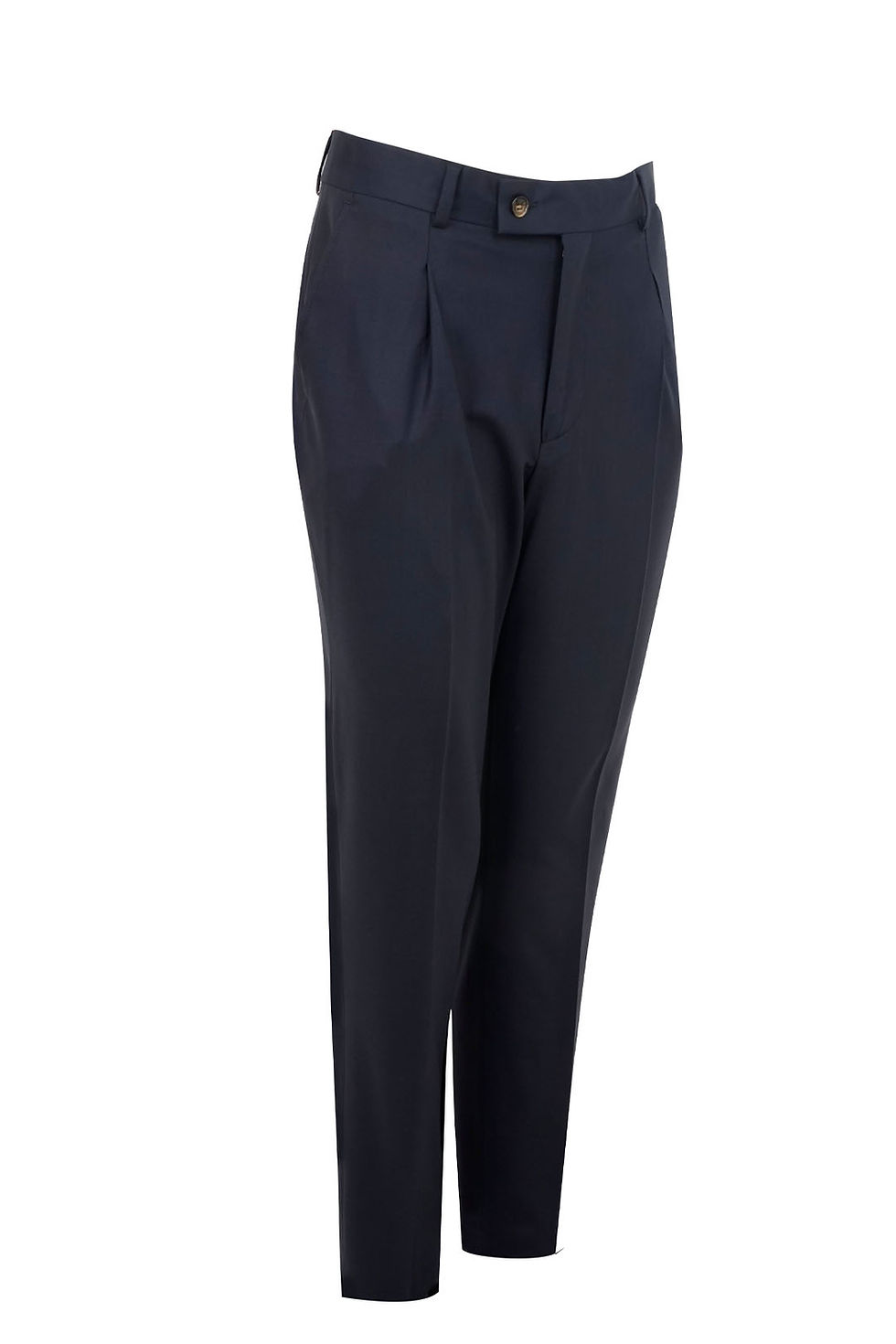 Thumbnail: Men's Suit Peak Lapel Navy Pure Wool