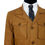 Thumbnail: Men's Safari Suit Brown Cotton