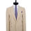 Thumbnail: Men's Blazer Jacket Beige Pure Wool