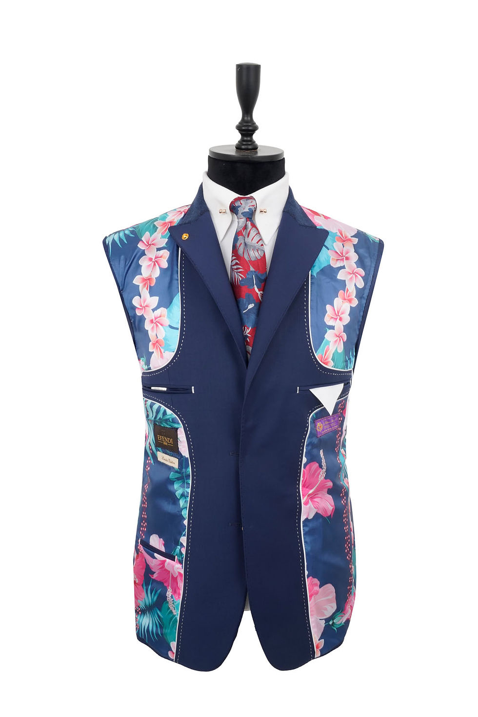 Thumbnail: Men's Wool Blazer Jacket Navy