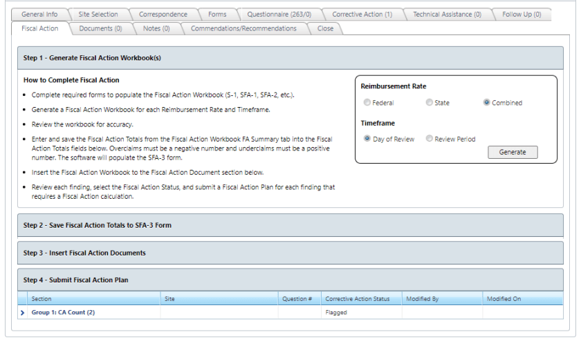 Better Usability with Fiscal Action Details