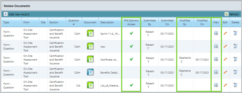 Easy Attaching & Revising of Key Documents