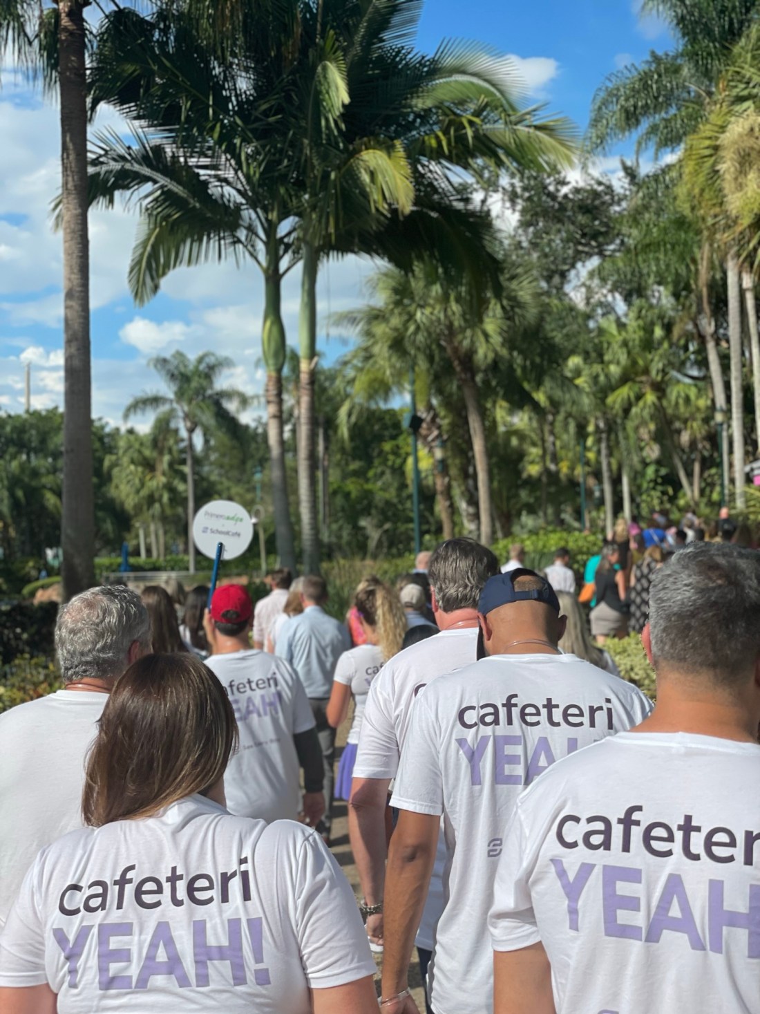 Crowd at the event
