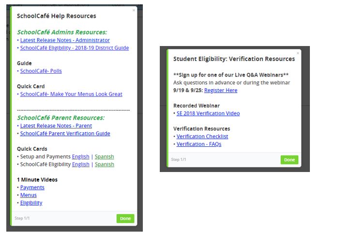 schoolcafe resources