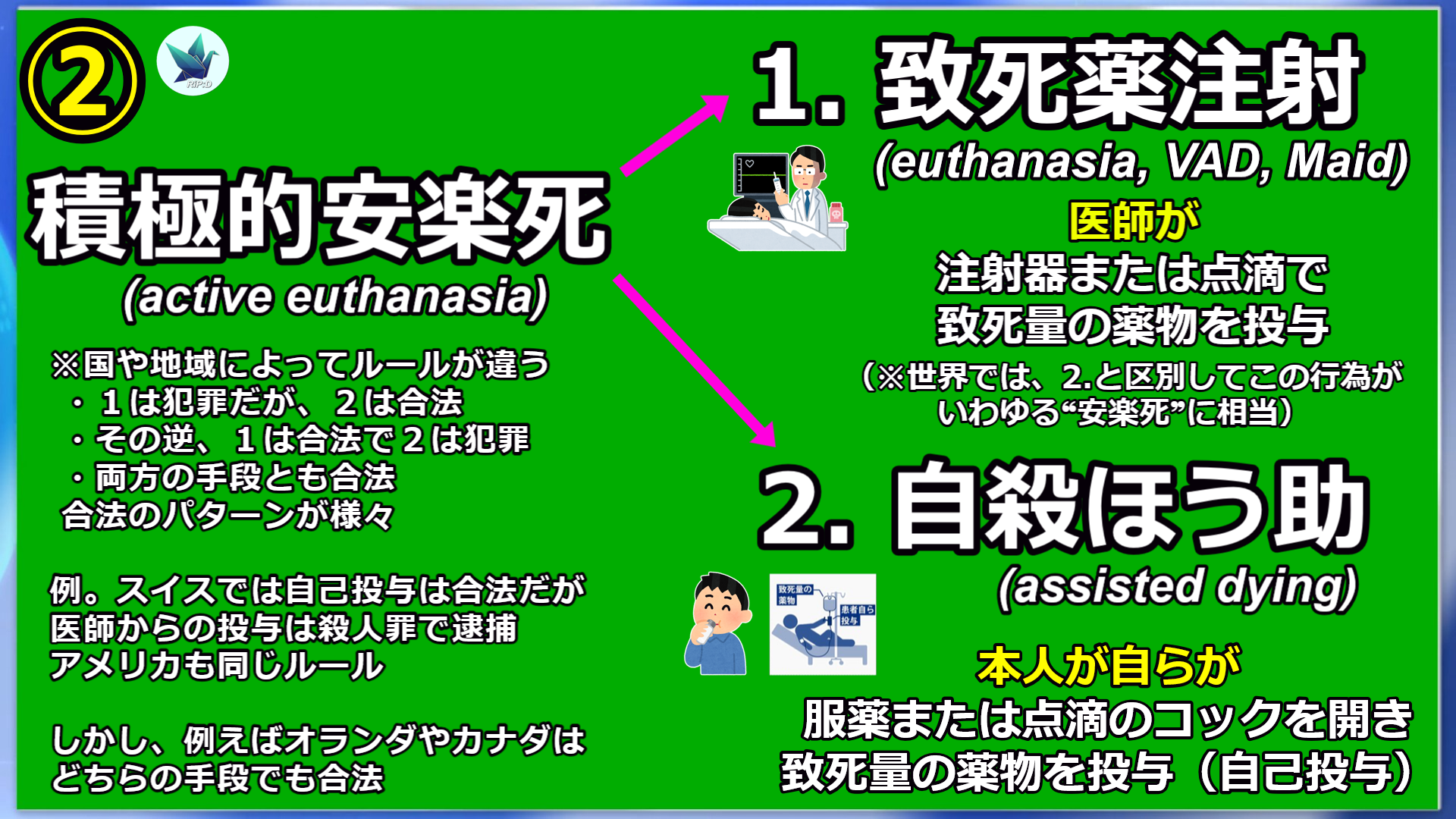 積極的安楽死とは?定義・日本の法律・海外制度をわかりやすく解説
