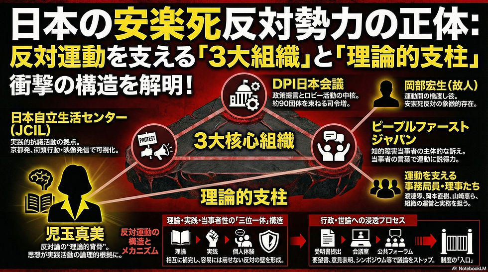 安楽死を反対する集団:表紙