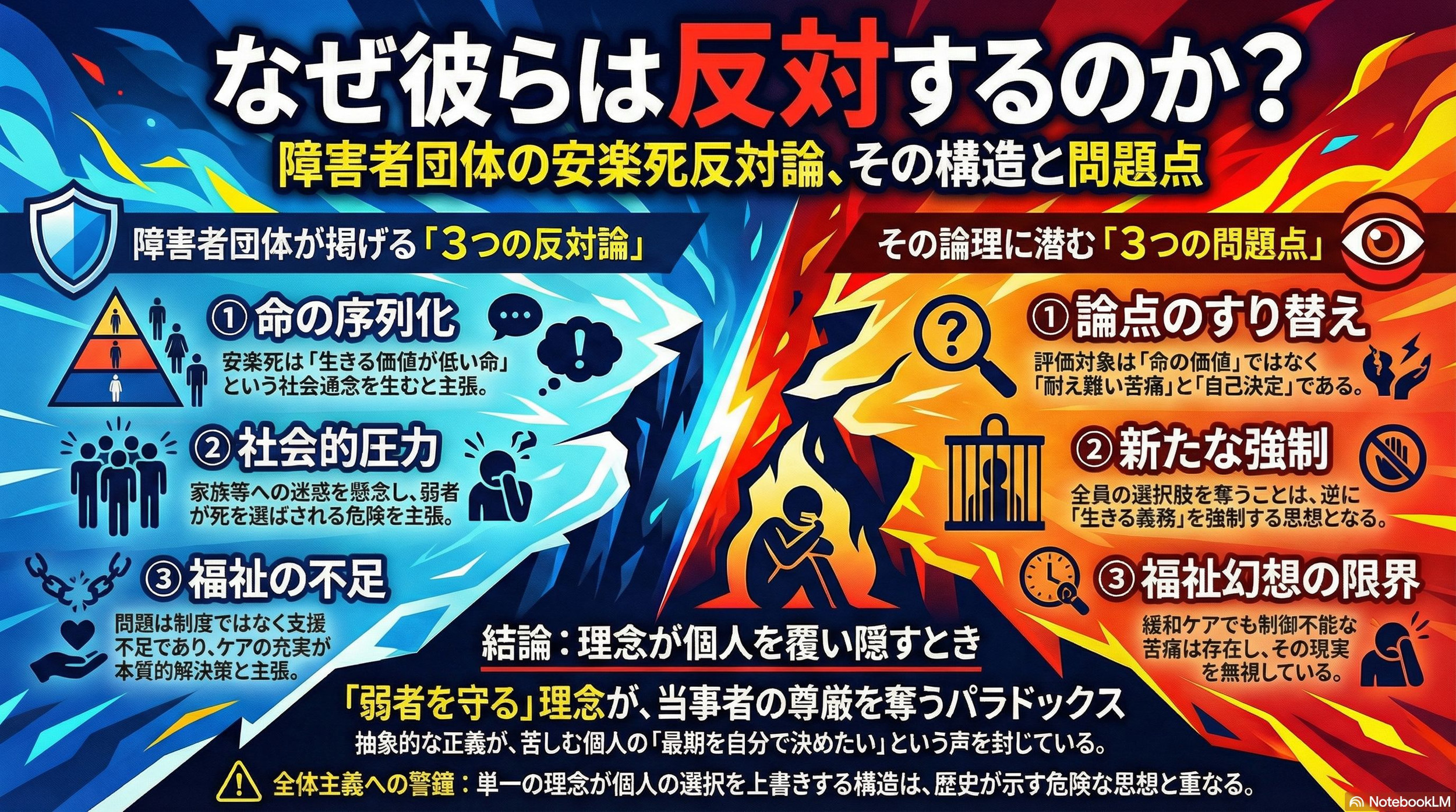 安楽死反対は誰を守っているのか──障害者団体・福祉系NPOの論理構造を検証する
