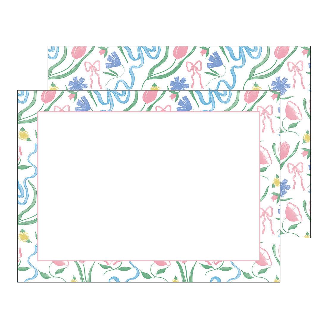 Spring Chinoiserie Stationery
