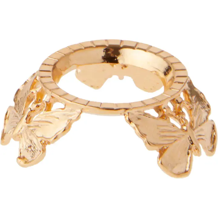 Easter Egg Stand - Gold Butterflies