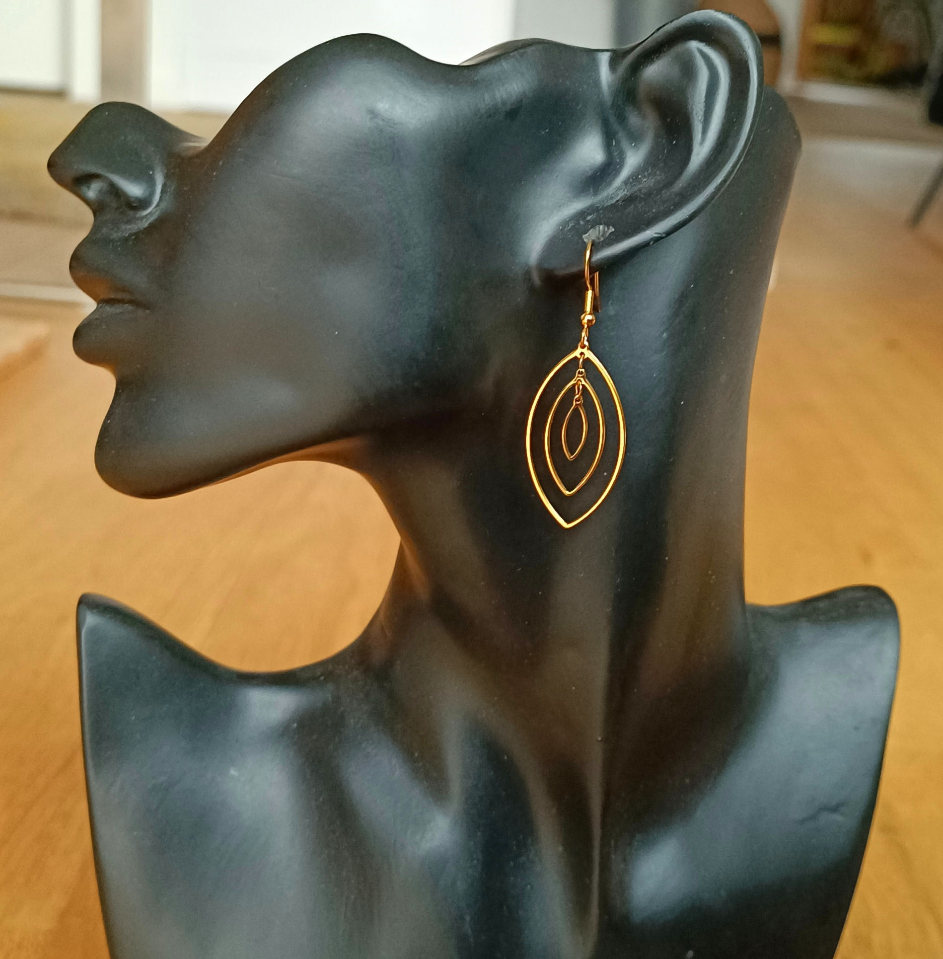 Hängerohrringe Ellipsen