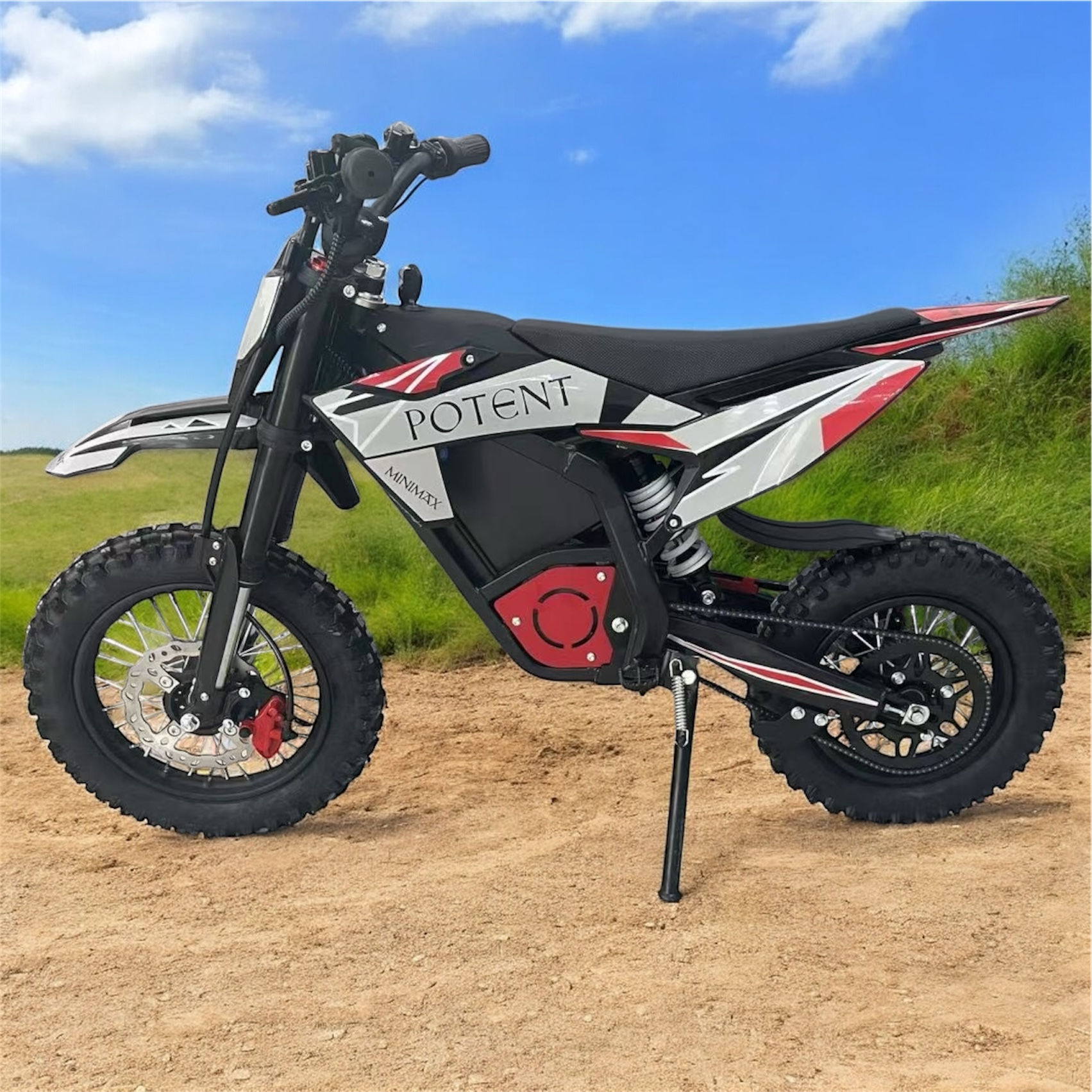 Potent pig electric childs dirt bike ebike off road children kids