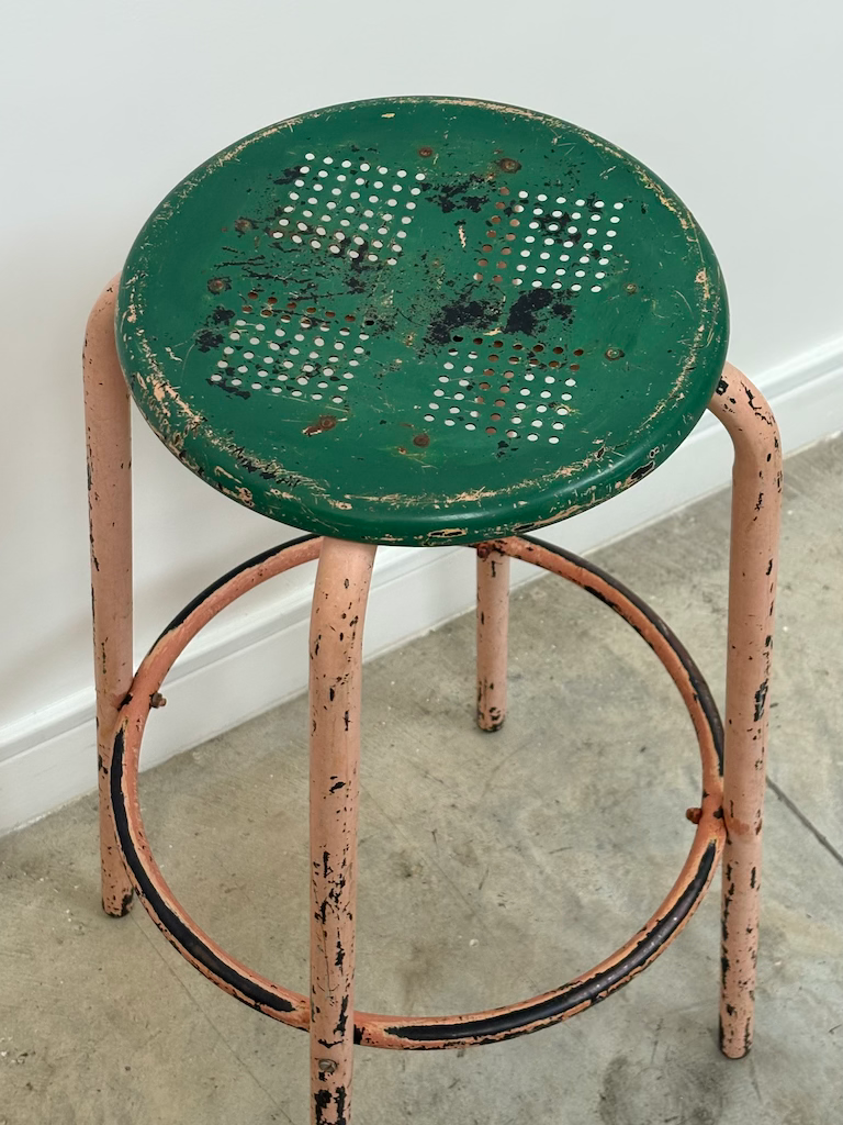 Miniature : Tabouret industriel
