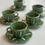 Miniature : Tasses et soucoupes chou