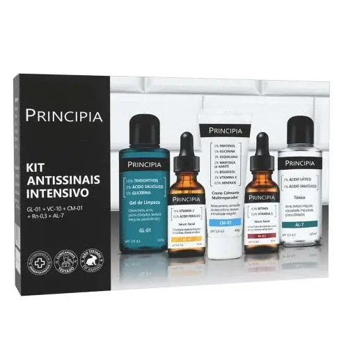 Kit Antissinais Intensivo GL-01 120 ml + AL-7 + VC-10 + RN-0,3 + CM-01