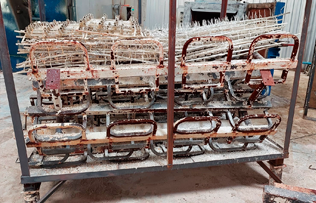 Metal Clear Decapagem | Decapagem de Gancheiras