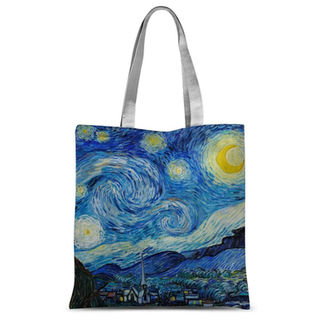 Van Gogh tote bag, starry night