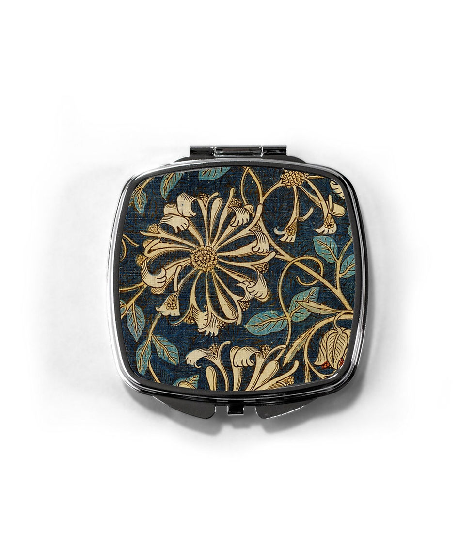 Thumbnail: William Morris honeysuckle compact mirror
