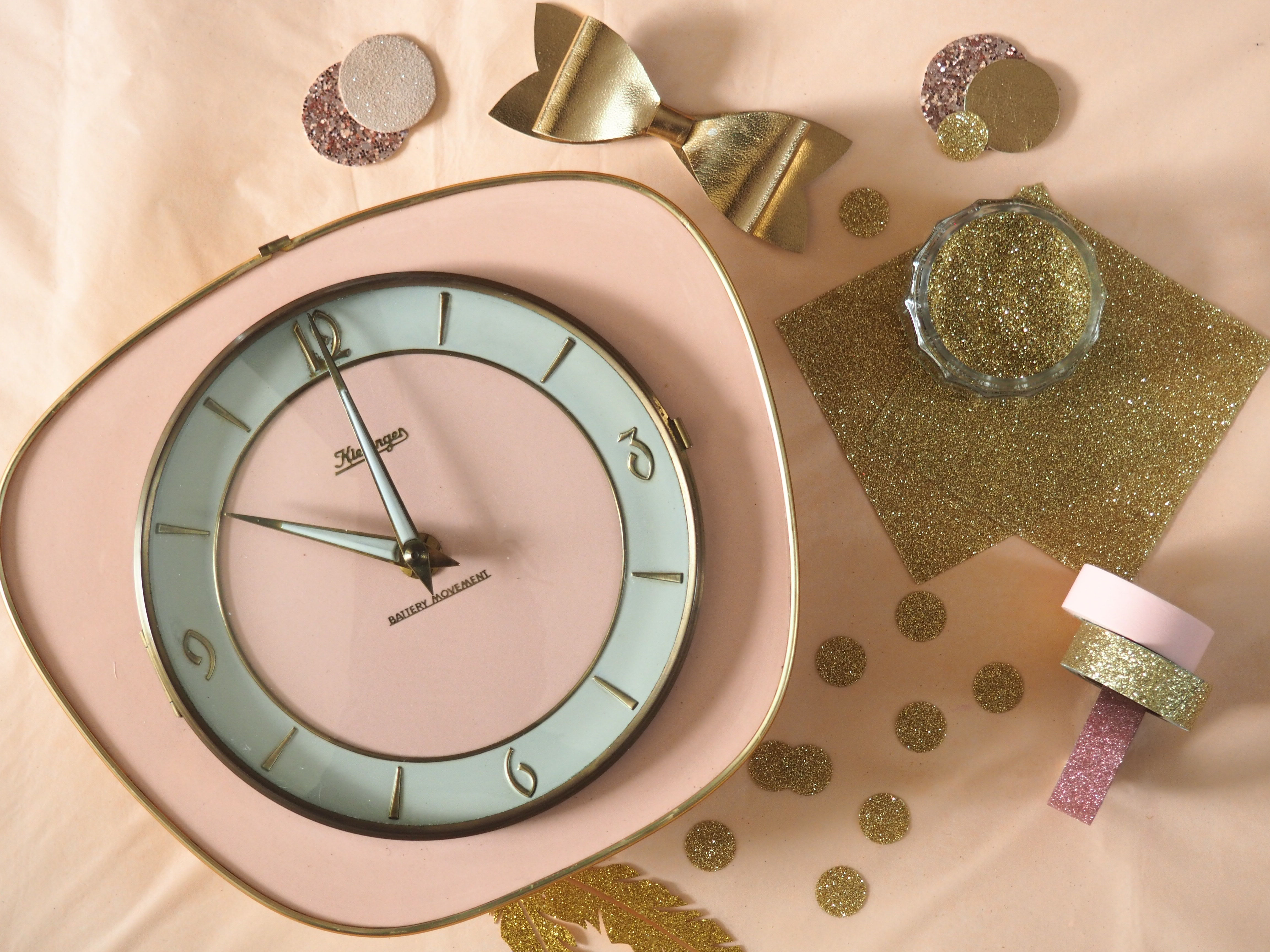 Horloge Vintage Rose