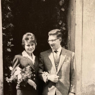 Hochzeitsfoto von Angelika und Heinz-Jürgen Gerth