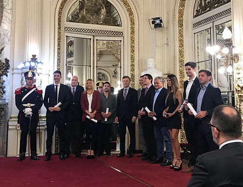 Asistimos al acto de entrega del Premio Exportar 2018 encabezado por el Presidente Ing. Mauricio Mac