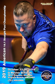 american 14.1 straight pool championships, q-master billiards, october 22 american 14.1 straight pool championships, q-master billiards, october 22