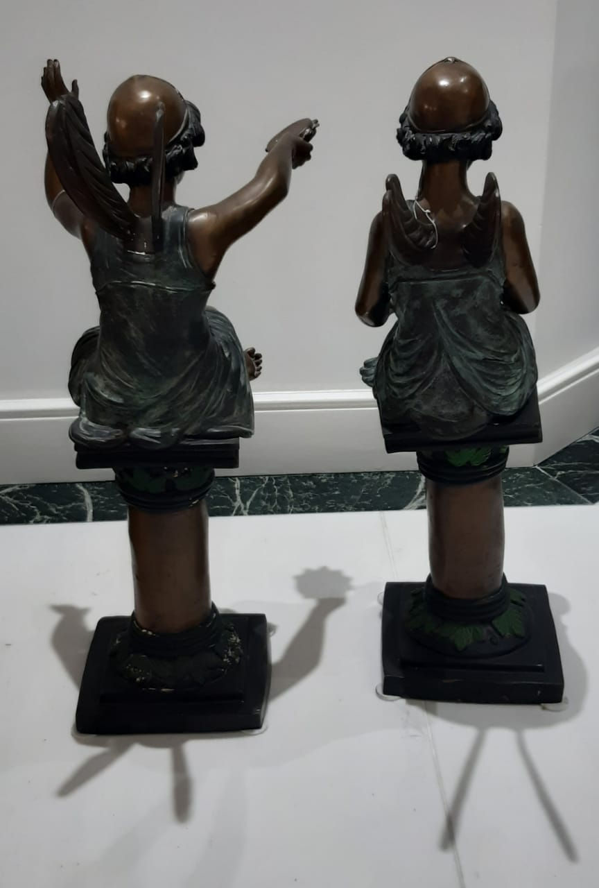 Miniatura: ESCULTURA "ÁNGELES MUSICALES"