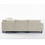 Miniatura: Oversized Modular Sectional Sofa Set, L Shaped, 5 Seat,5 Throw Pillow and 6 Back