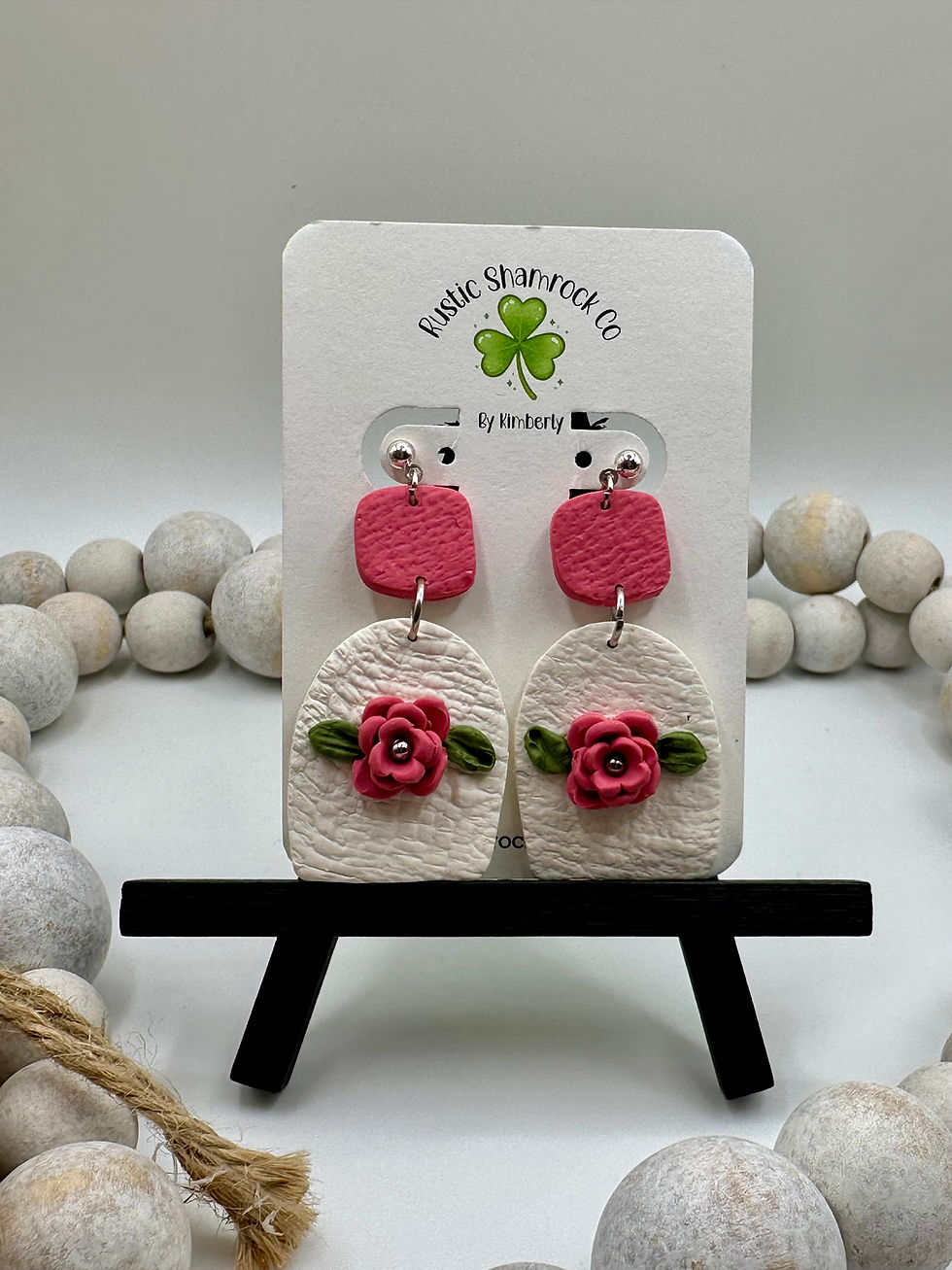 Thumbnail: Blush/white Dangles