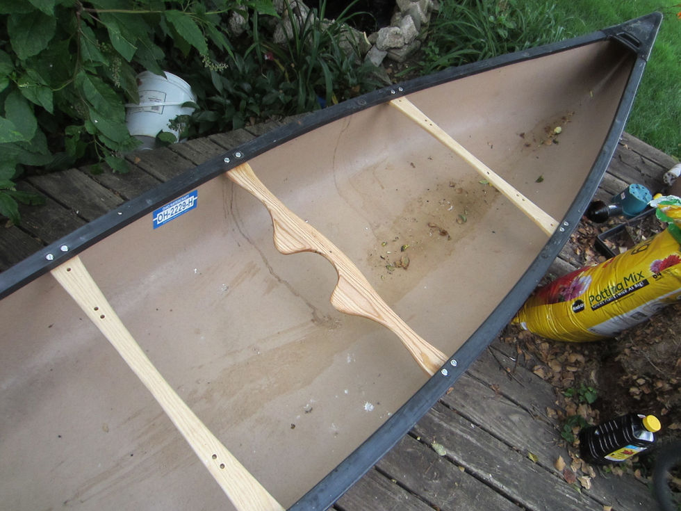 Replacement Canoe Thwarts & Yoke