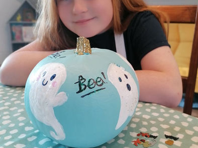 DIY Painting Pumpkins
