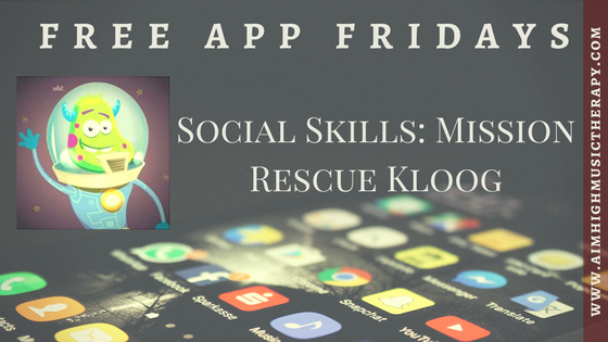 Free App Fridays: Mission Rescue Kloog