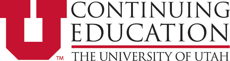 Logo for the University of Utah Continuing Education Department