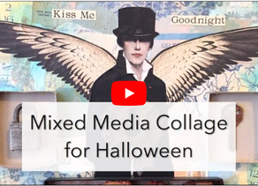 Halloween Collage // Working "Off Brand"