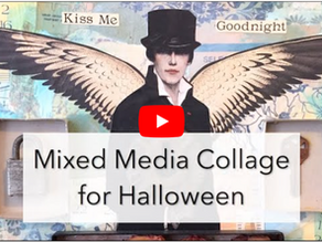 Halloween Collage // Working "Off Brand"