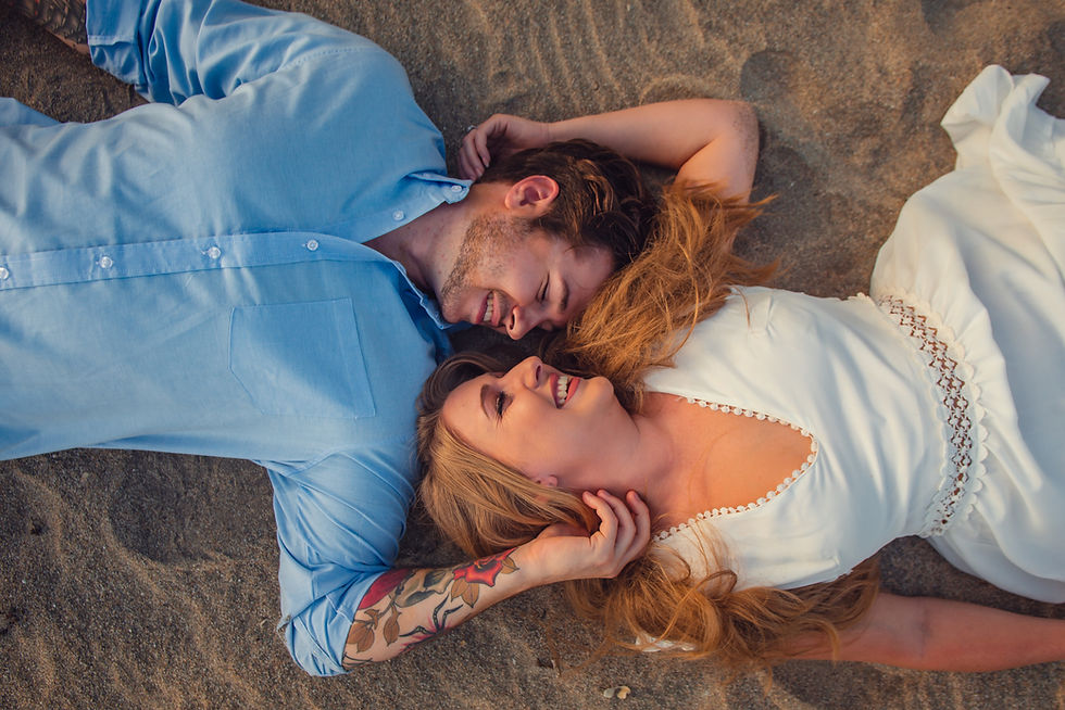 Mark and Laura Engagement Photo Shoot - Cockleshell Bay - 24th August, 2021 (61 of 153)
