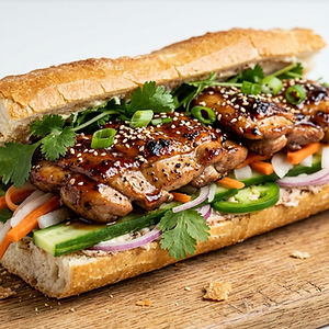 Teriyaki Chicken Banh Mi