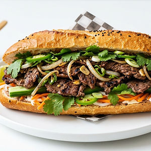 Grilled Beef Banh Mi