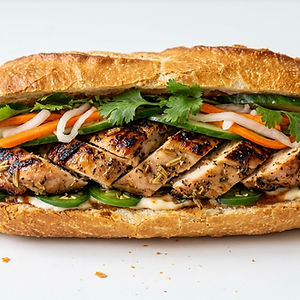 Grilled Chicken Banh Mi