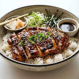 Teriyaki Chicken Rice Dish