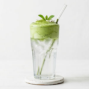 Coconut Water Matcha Cloud
